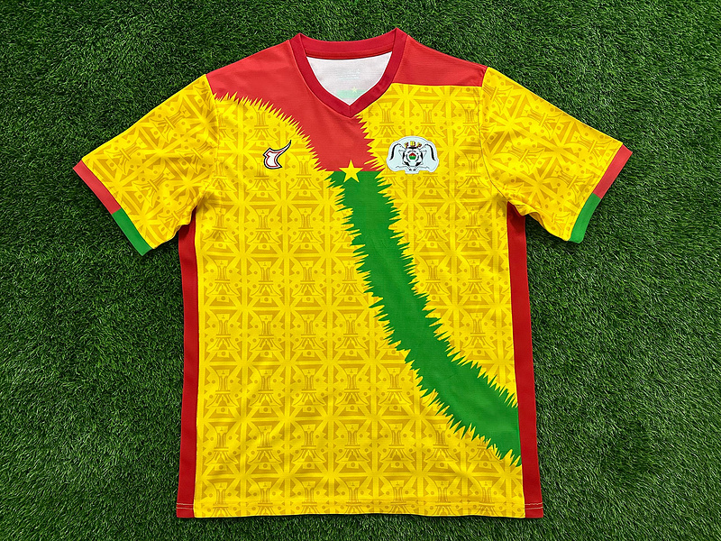 AAA Quality Burkina Faso 2024 Third Yellow Soccer Jersey